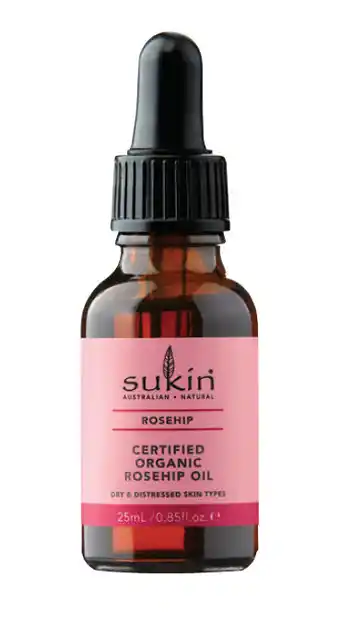 Alliance Pharmacy Sukin rosehip oil 25ml offer
