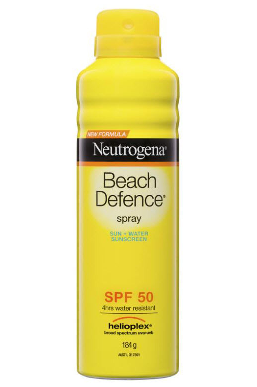 Alliance Pharmacy Neutrogena beach defence sunscreen spray spf50 184g offer