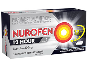 Nurofen 12 hour ibuprofen 300mg 24 tablets
