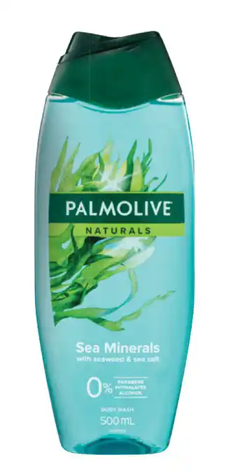 Palmolive naturals sea minerals body wash 500ml