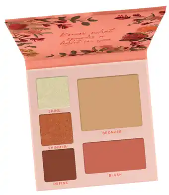 Designer brands desert flame eye & face palette