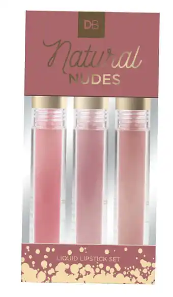 Alliance Pharmacy Designer brands natural nudes liquid lipstick set offer