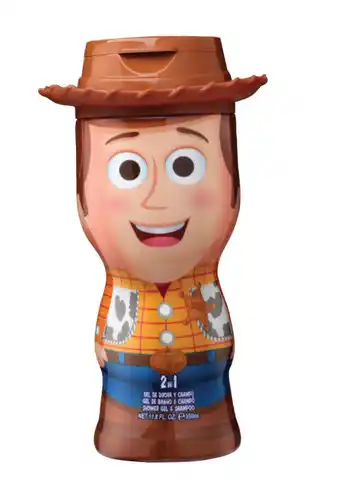 Toy story 2in1 shower gel & shampoo 350ml - woody