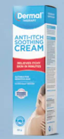 Alliance Pharmacy Dermal therapy anti-itch soothing cream 85g offer