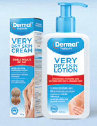 Alliance Pharmacy Dermal therapy very dry skin lotion 500ml offer