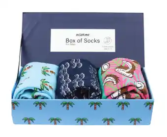 Mister beachside box of socks