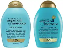 Coles Ogx Argan Oil of Morocco Shampoo or Conditioner 385mL offer
