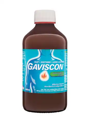 Gaviscon liquid peppermint 600ml