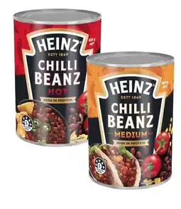Coles Heinz Mexican Chilli Beanz 420g offer