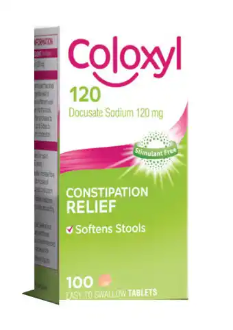 Coloxyl 120mg 100 tablets