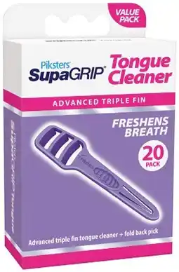 Coles Piksters SupaGrip Tongue Cleaner 20 Pack offer