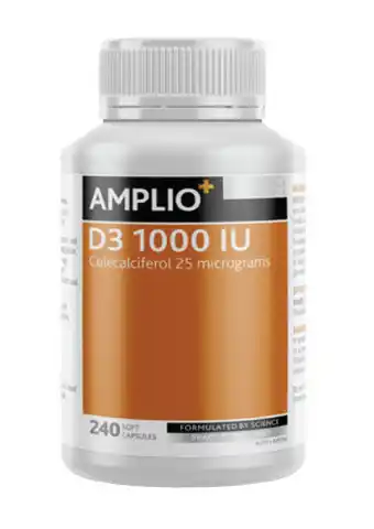 Alliance Pharmacy Amplio vitamin d3 1000 iu 240 soft gel capsules offer