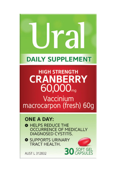Alliance Pharmacy Ural daily cranberry 30 capsules offer