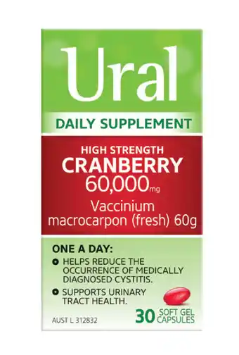 Ural daily cranberry 30 capsules