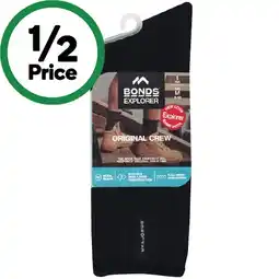 Woolworths Bonds Explorer Men’s Socks Pk 1 offer