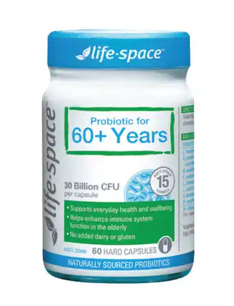 Life-space probiotic for 60+ years 60 capsules