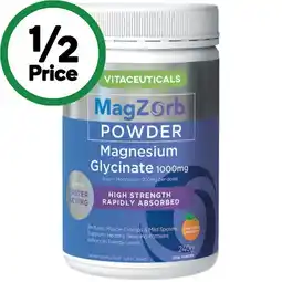 Woolworths MagZorb Magnesium Powder 240g offer