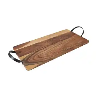 Kmart Rectangle serving board with metal handles offer