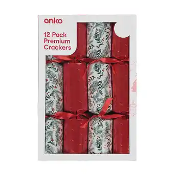 Kmart Premium crackers traditional berry 12 pack offer