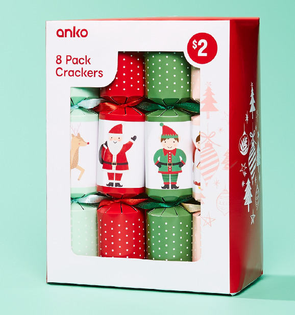Kmart Character crackers 8 pack offer