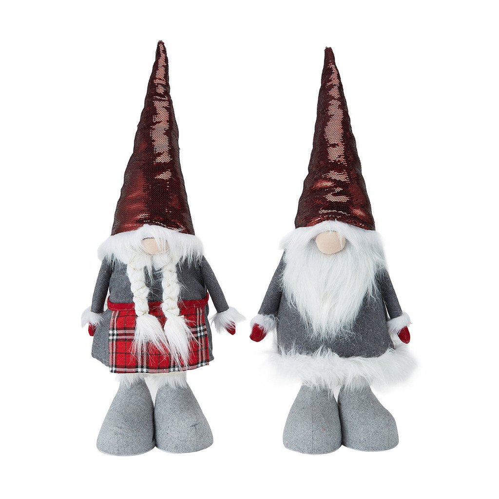 Kmart Light up mr & mrs claus gnomes offer