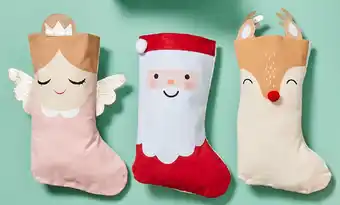 Kmart Assorted christmas festive fun character stockings offer