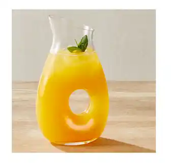 Curve glass jug 1.3l