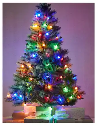 Kmart 80 piece low voltage cascading tree lights offer