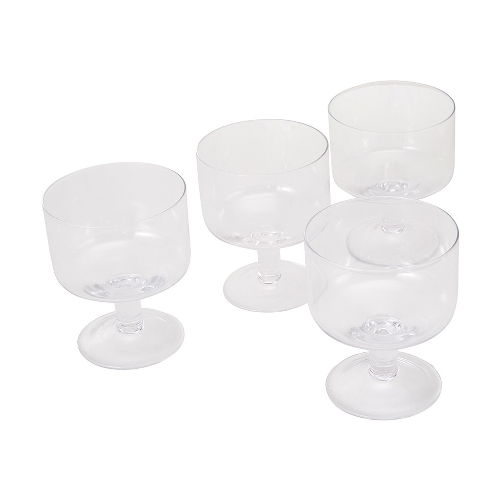 Kmart Set of 4 glass dessert bowls 500ml capacity offer