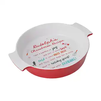 Round christmas baker