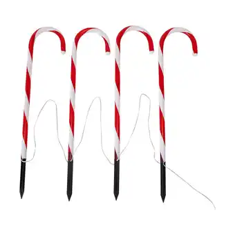 Kmart Solar candy stake lights 4 pack offer