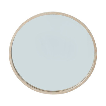 Kmart Oak look round mirror offer