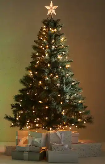 Kmart 190 warm white smart easy tree lights offer