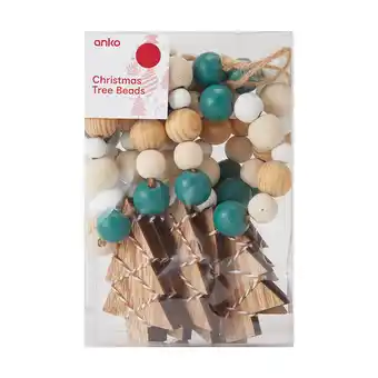 Kmart Christmas tree beads offer