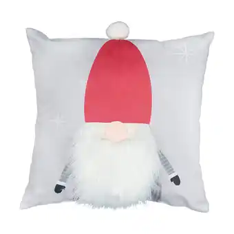 Christmas gnome cushion