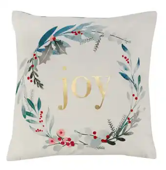 Kmart Christmas joy cushion offer