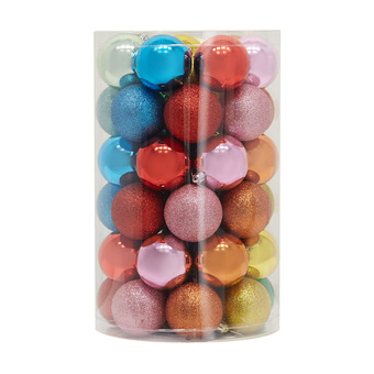 Kmart 47 pack 6cm baubles - festive fun offer