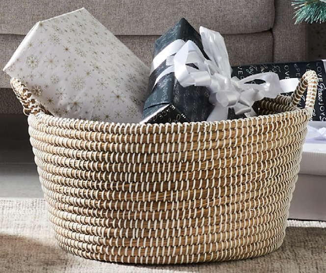 Xl round coil basket offer at Kmart