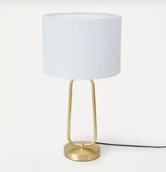 Kmart Gold look base table lamp offer