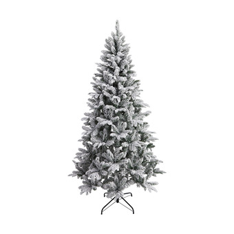 2.13m (7ft) snowy jasper christmas tree