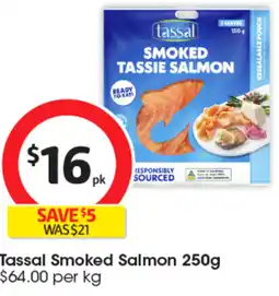 Coles Tassal Smoked Salmon 250g offer