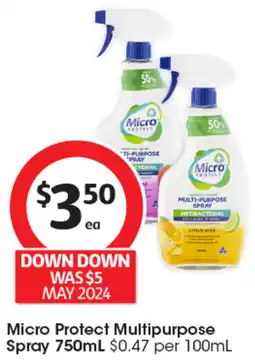Coles Micro Protect Multipurpose Spray 750mL offer