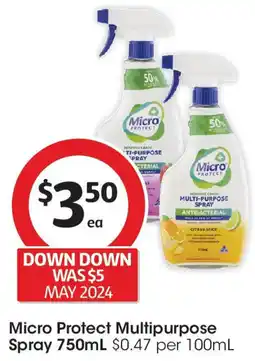 Coles Micro Protect Multipurpose Spray 750mL offer