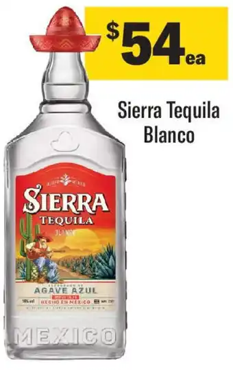 Coles Sierra Tequila Blanco offer