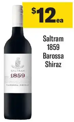 Coles Saltram 1859 Barossa Shiraz offer