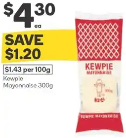 Woolworths Kewpie Mayonnaise 300g offer