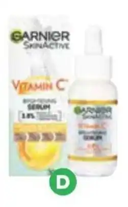 Woolworths Garnier Vitamin C Brightening Serum 30ml offer