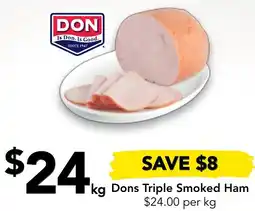 Drakes Dons Triple Smoked Ham offer