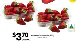 Drakes Australian Strawberries 250g offer