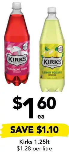 Drakes Kirks 1.25lt offer